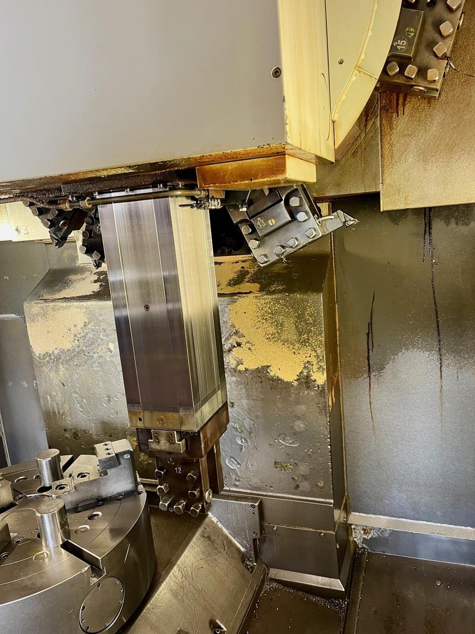 Used TOS SKIQ 8 I Vertical turret lathe I 2017