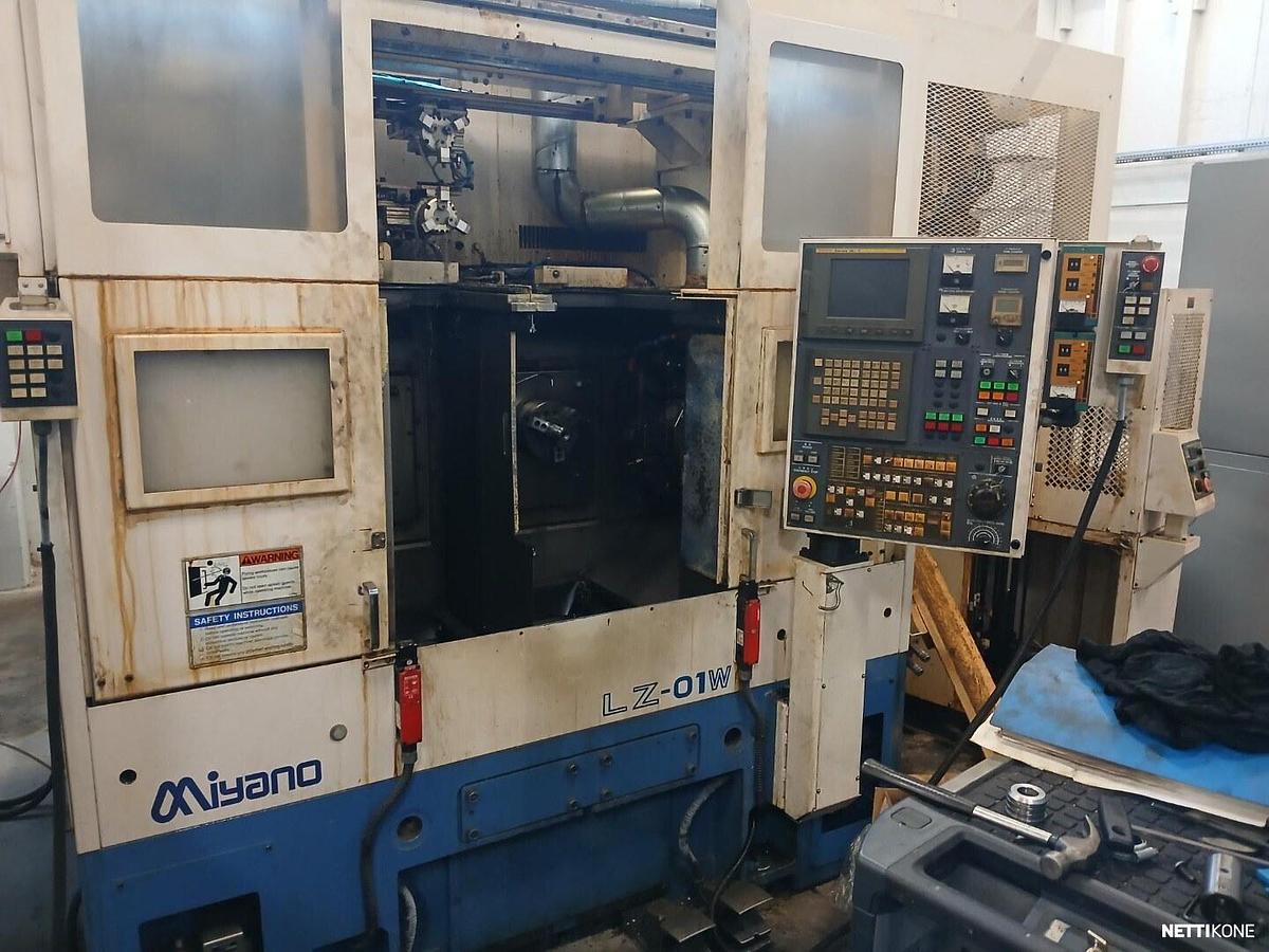 Used Miyano LZ-01W I CNC Lathe I 2000