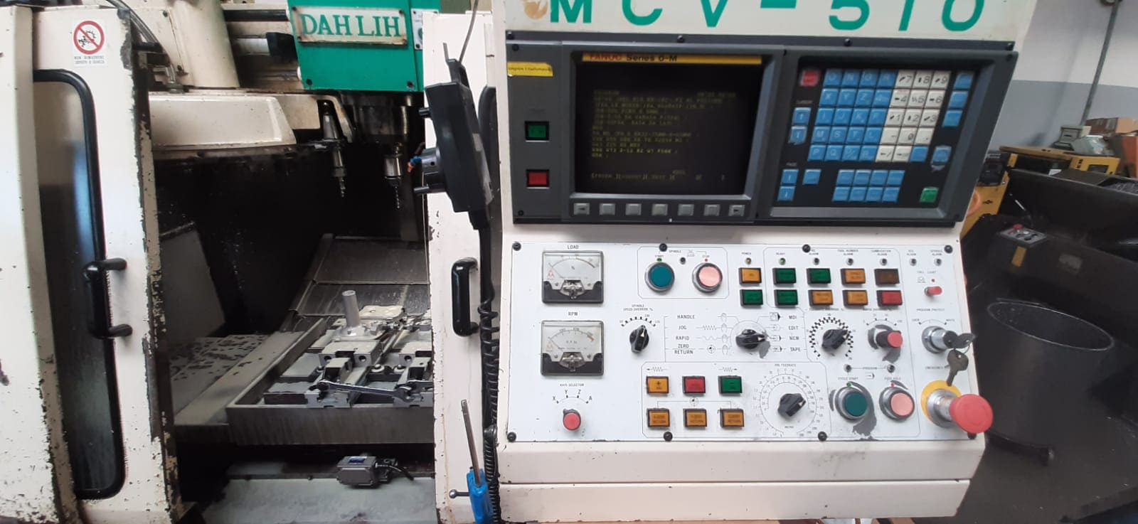 Gebruikt Dahlih DL MCV 510 - CNC Verticaal Bewerkingscentrum - 1992