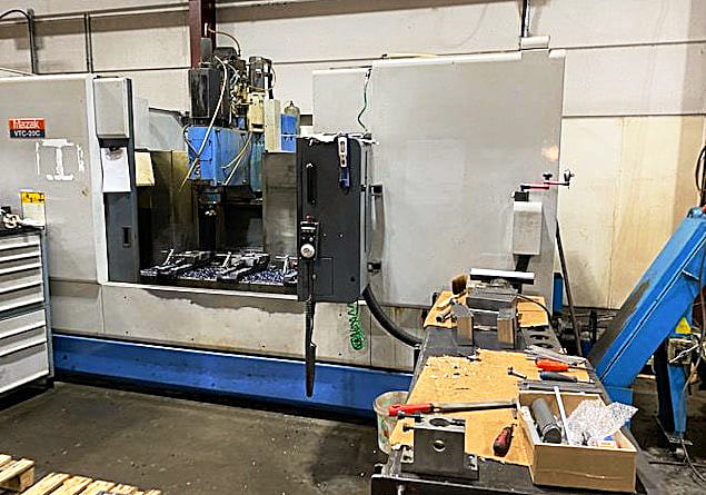 Gebruikt Mazak VTC 20C - CNC Verticaal bewerkingscentrum - 1998