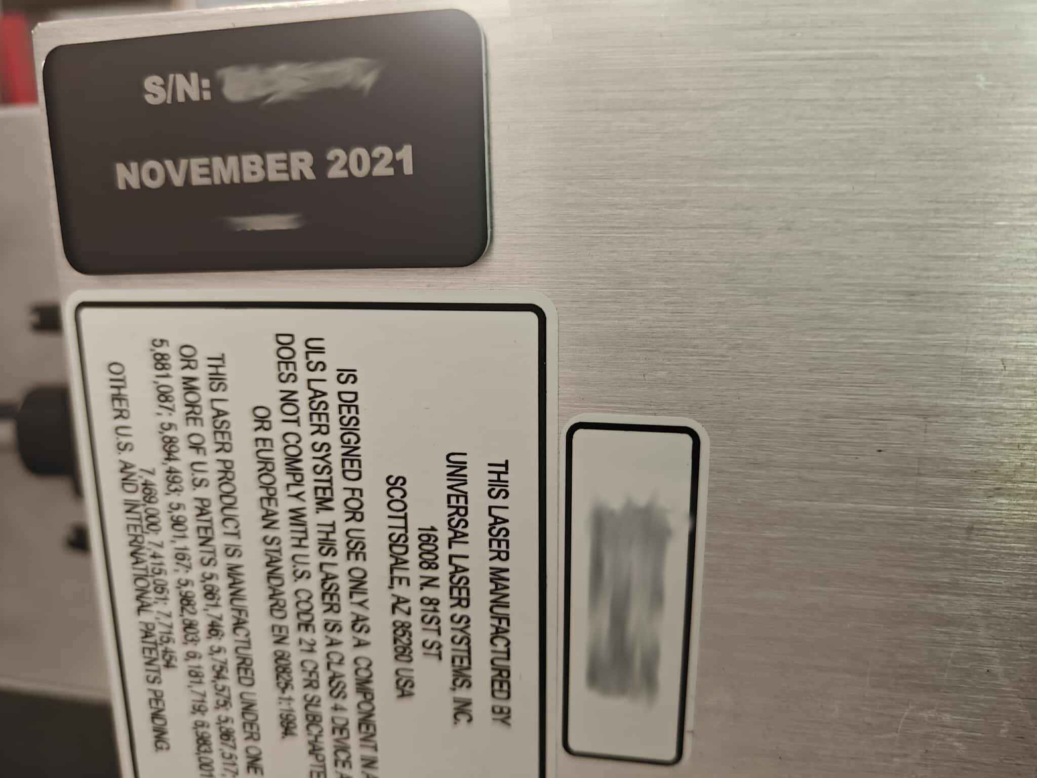 Used Universal Laser PLS 60MW I Laser Engraving I 2014