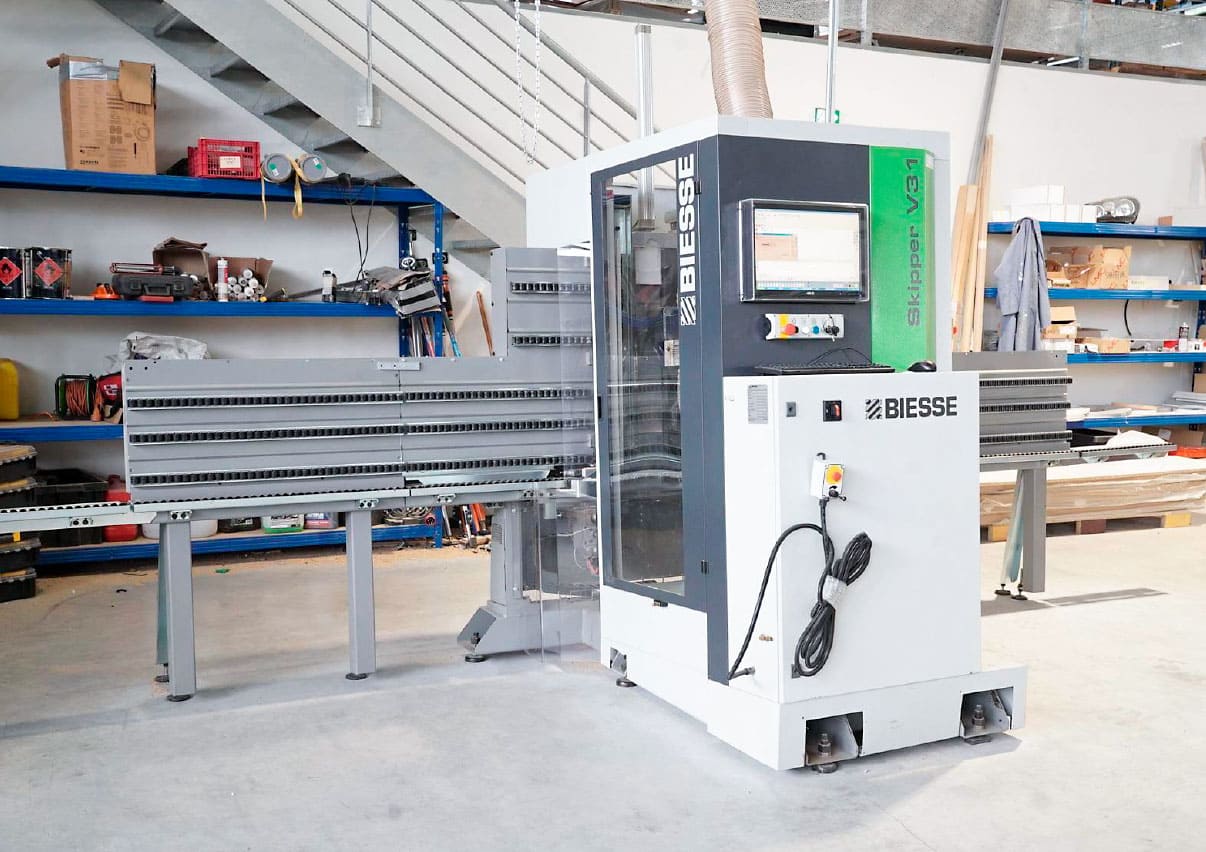 Usado Biesse Skipper V31 - Perforadora CNC - 2011