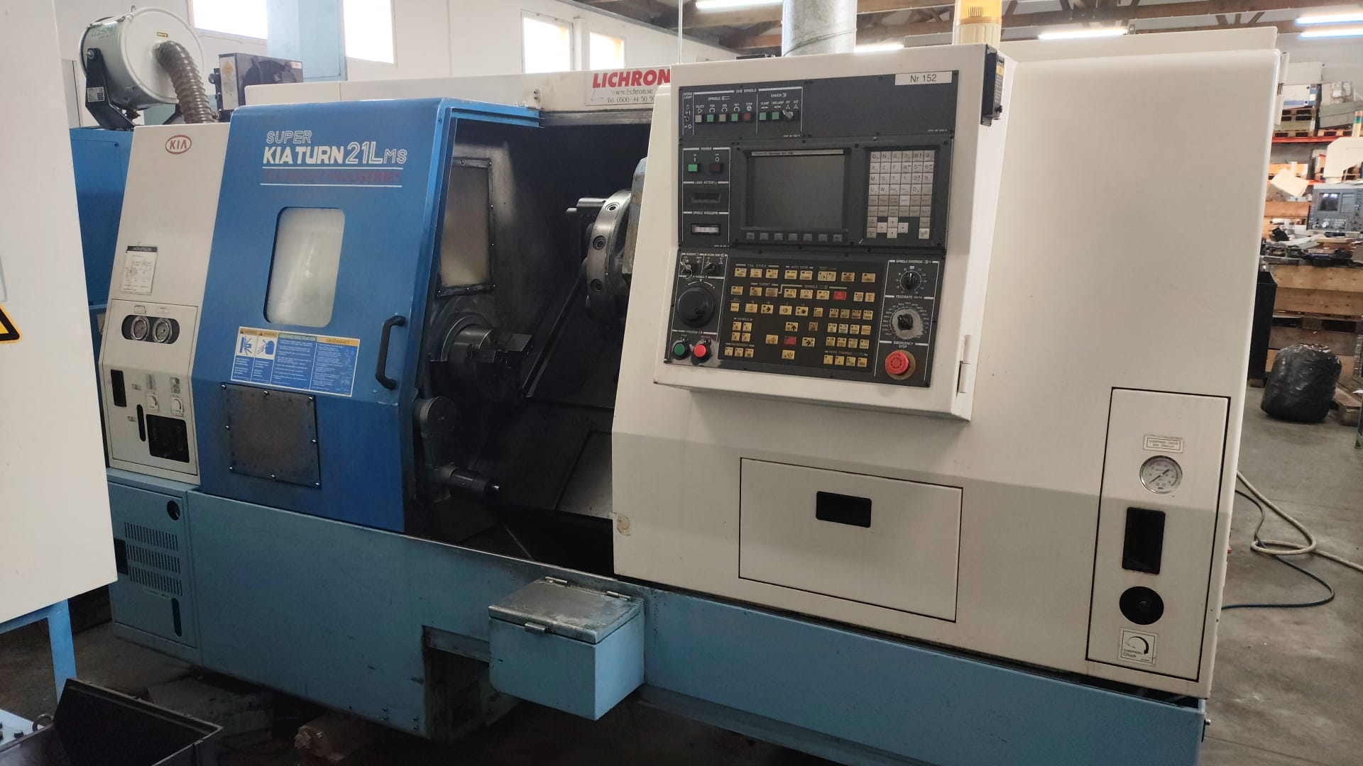 Used Kia Super Turn 21 LMS I CNC Lathe I 2004
