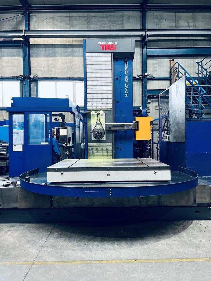 Used TOS WHQ 13 CNC I Horizontal Boring Machine I 2013