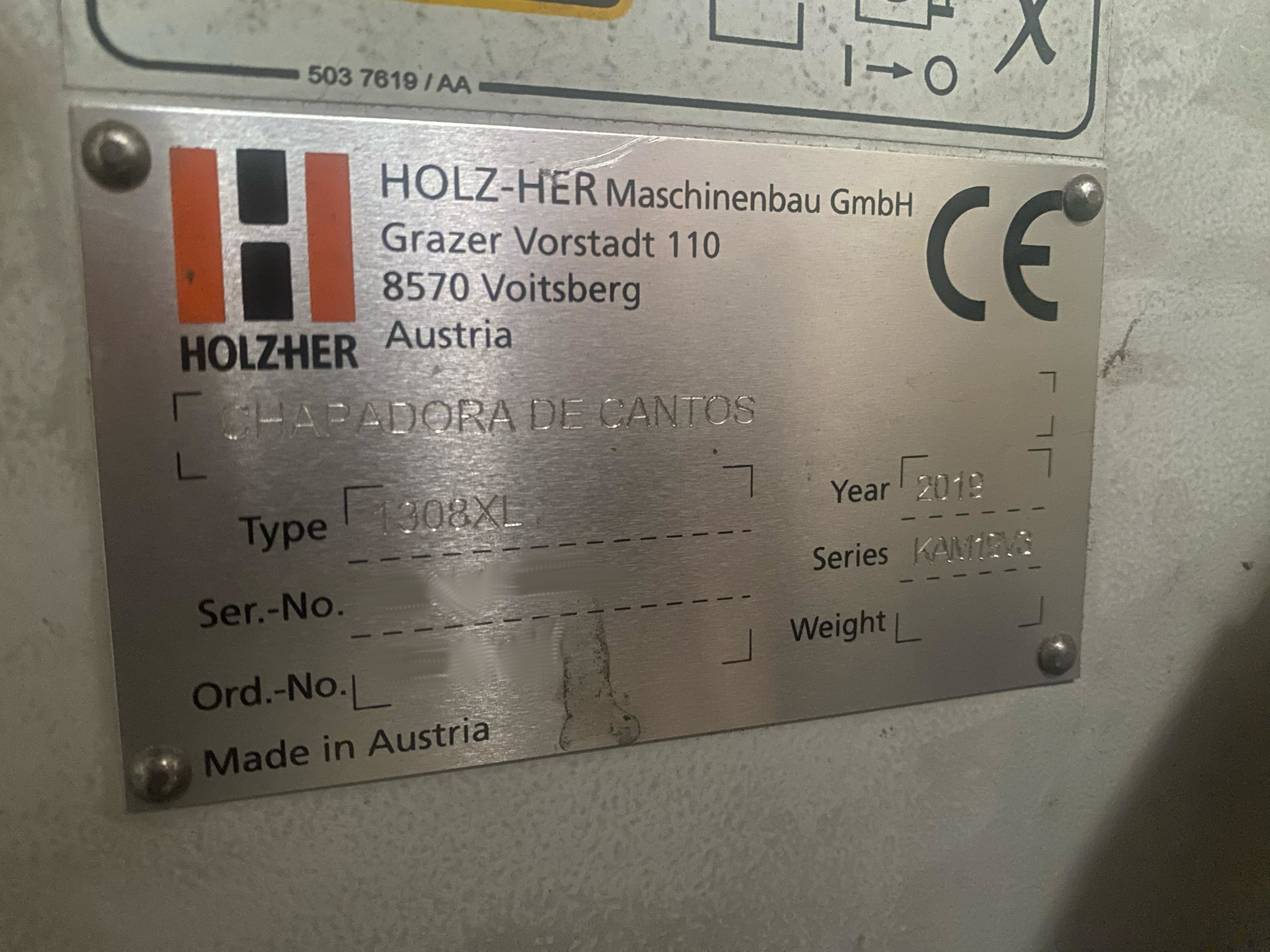 Used Holzher Auriga 1308 XL I Edgebanding