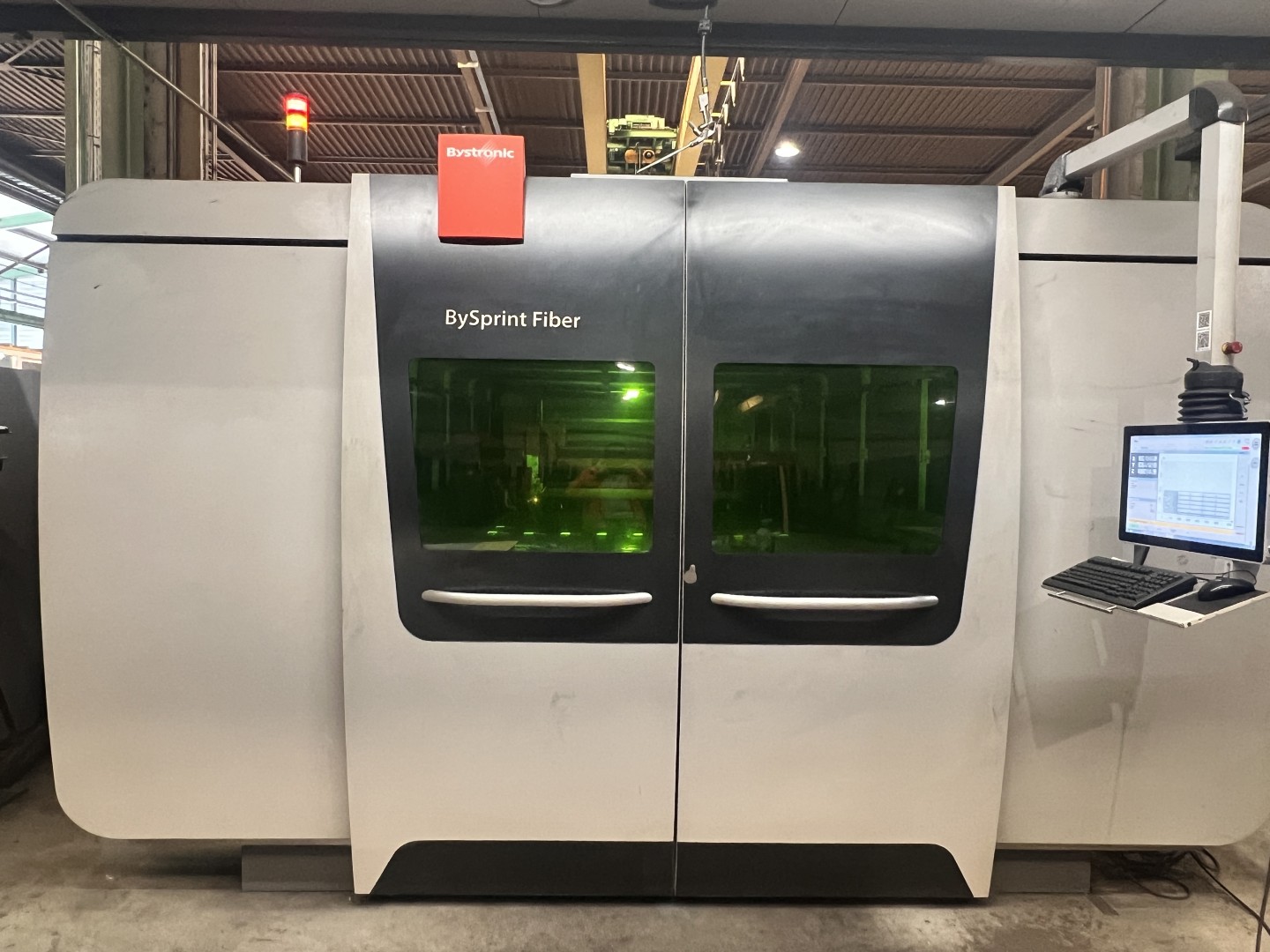Used Bystronic Bysprint Fiber 8020 I Laser Cutting I 2016