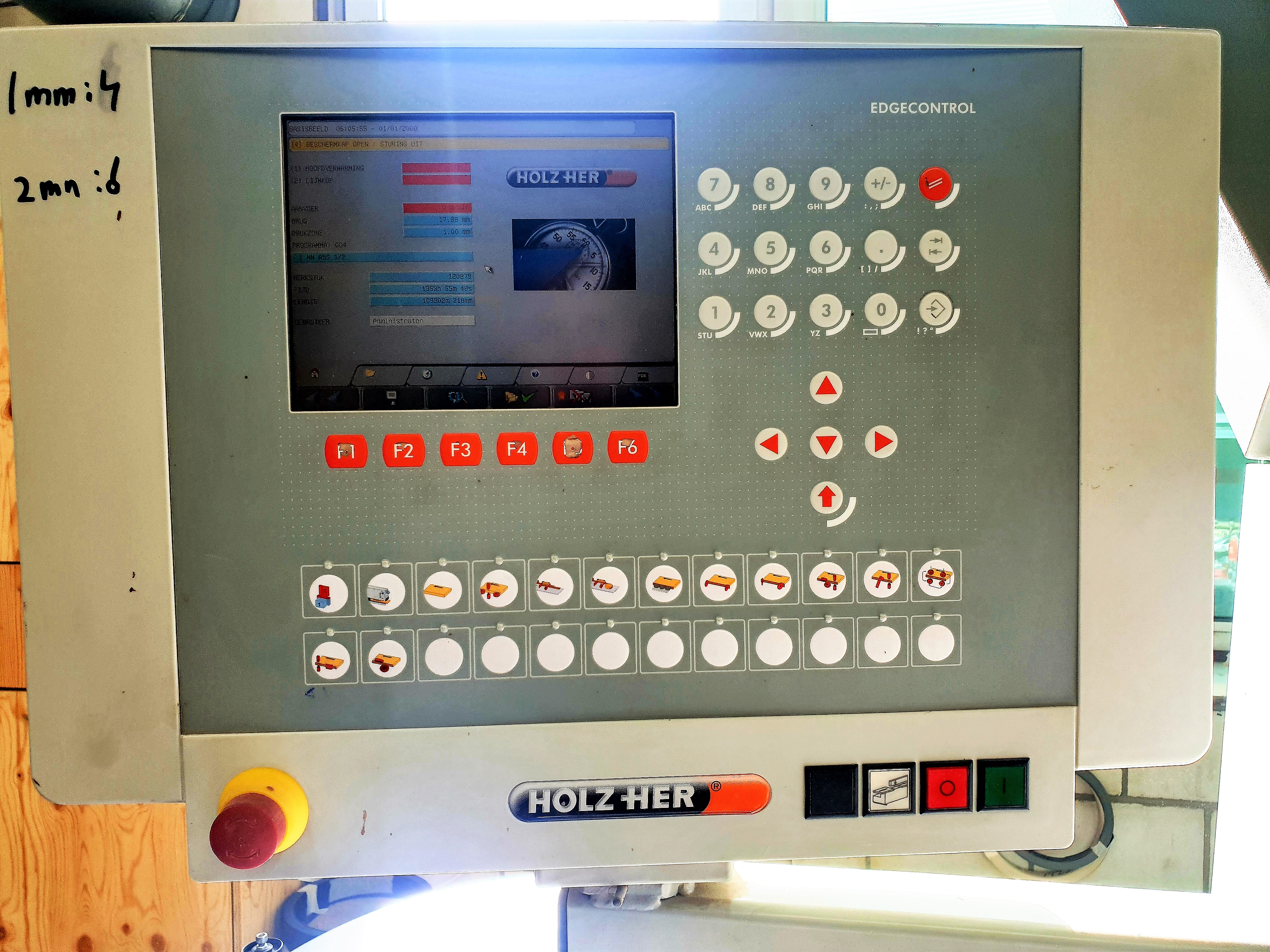 Gebruikt HOLZ-HER Sprint 1317 - Kantenaanlijmer