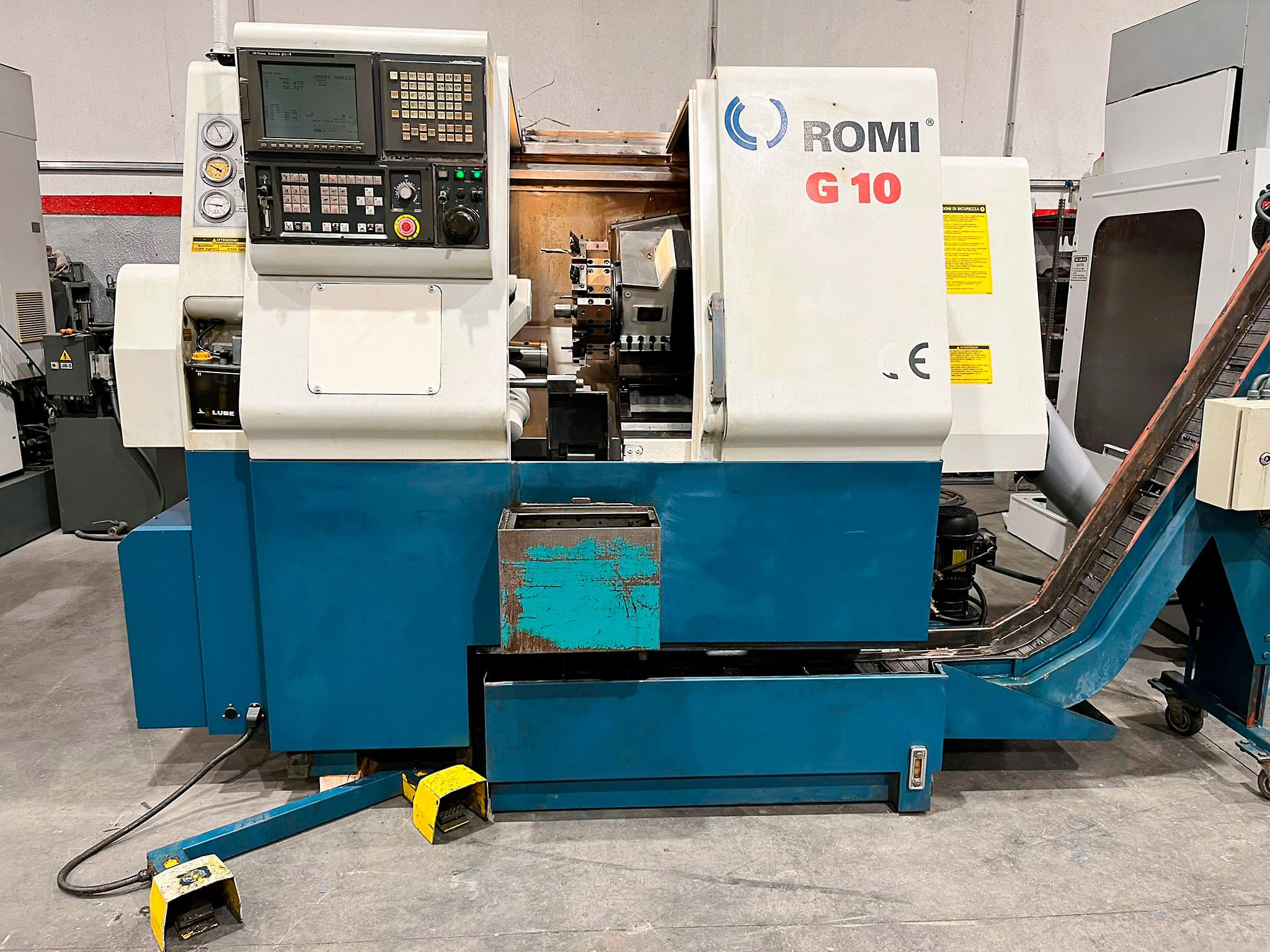 Gebruikt ROMI G10 - CNC Draaibank - 2000