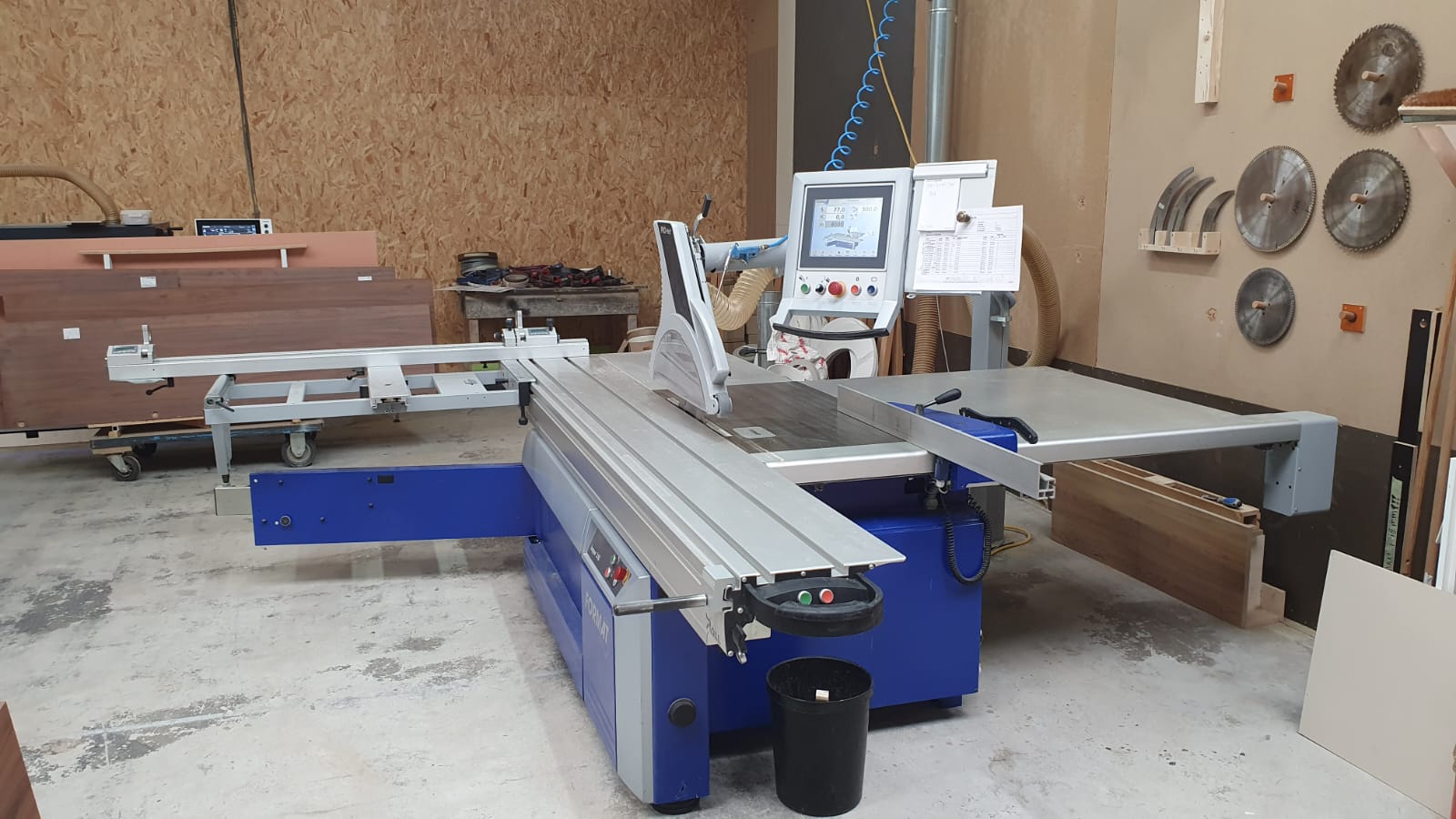 Used Format 4 Kappa 550E I Sliding Table Saw I 2020