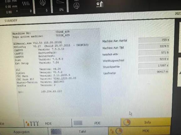 Gebruikt Holzher Pro-Master 7018 I CNC Bewerking Centrum