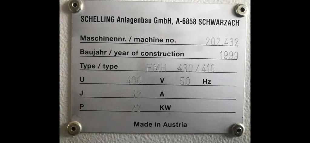 Gebruikt Schelling FMH 430/410 I Balkenzaag