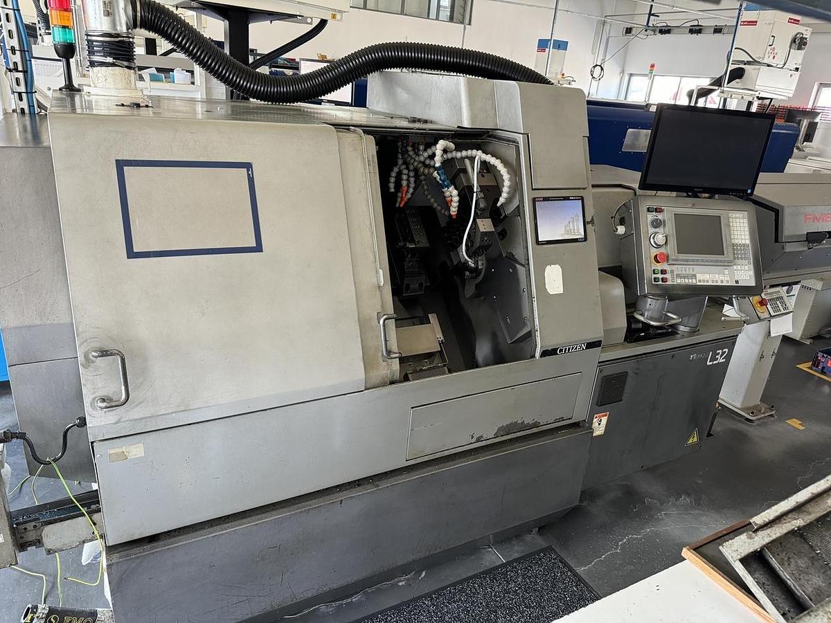 Used Citizen L32 VII I CNC Lathe I 2008