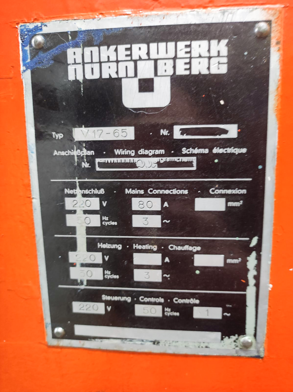 Gebruikt Ankerwerk Nurnberg V 17-65 I Spuitgietmachine