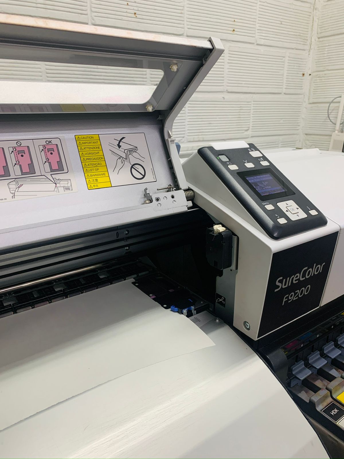 Used Epson SureColor F9200 I Dye Sublimation Printer I 2020