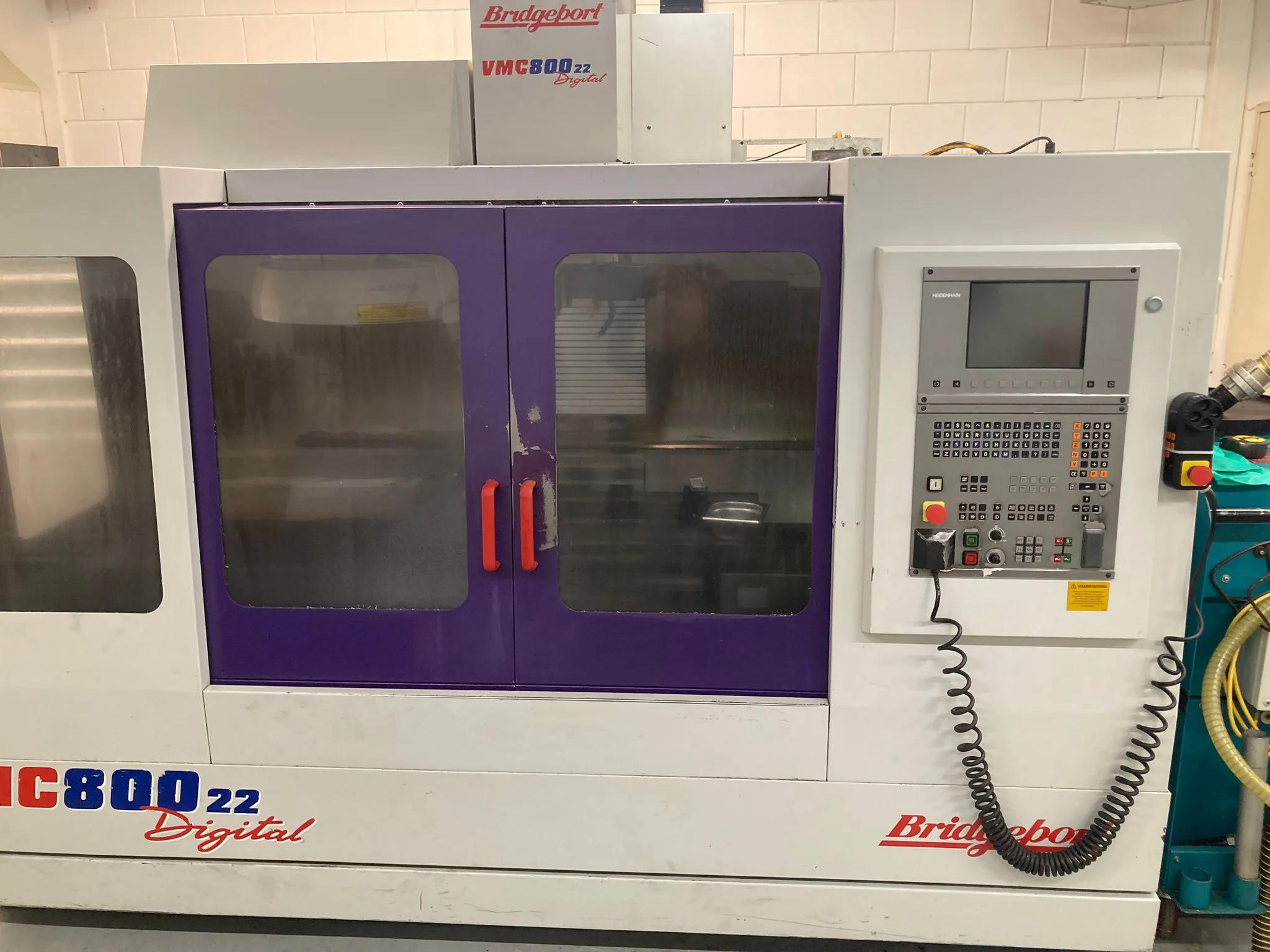 Usado Centro de Mecanizado Vertical Bridgeport VMC 800/22 I