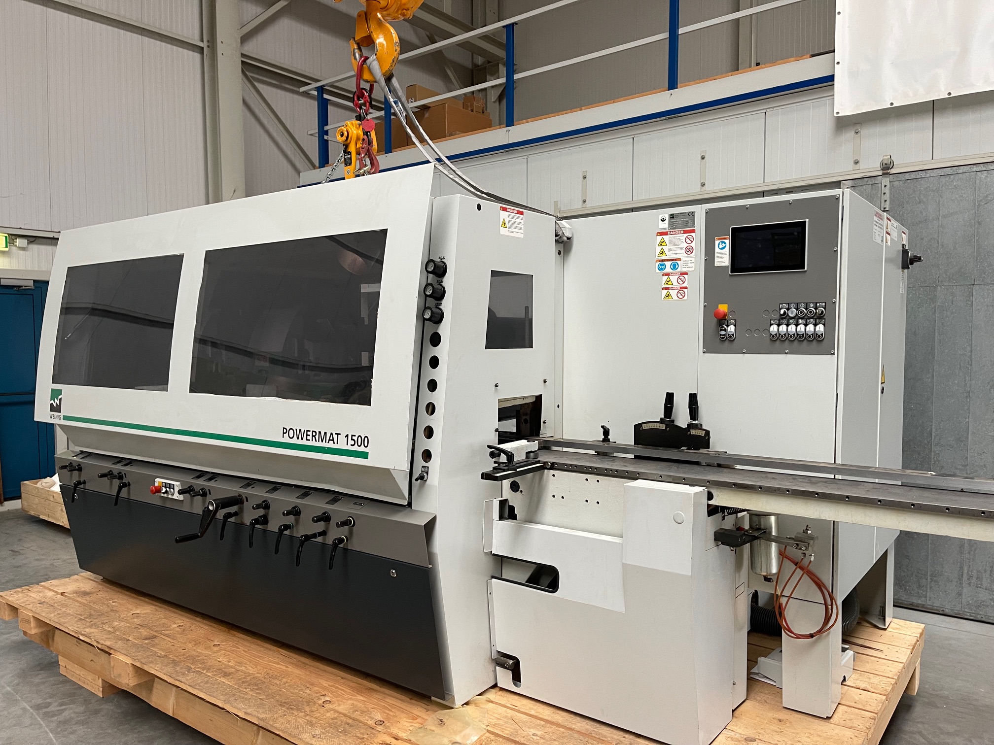 Usado Weinig Powermat 1500 I Planeadora y Molduradora I 2017