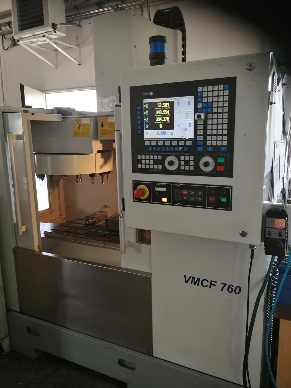 Used Microcut VMCF-760 I Vertical Machining Center I 2007