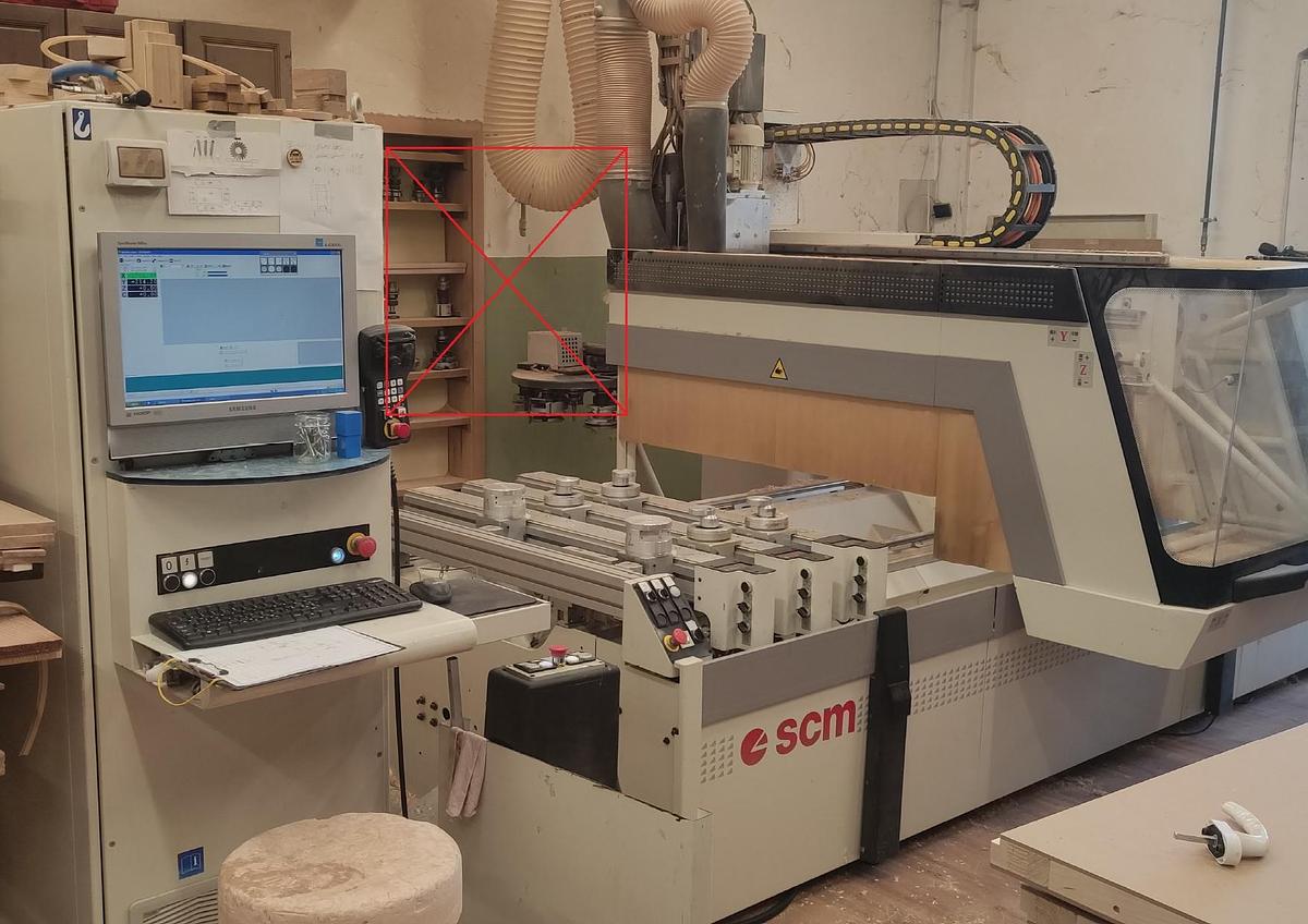 Used SCM Record 100 NT TVN I CNC Machining Center I 2008