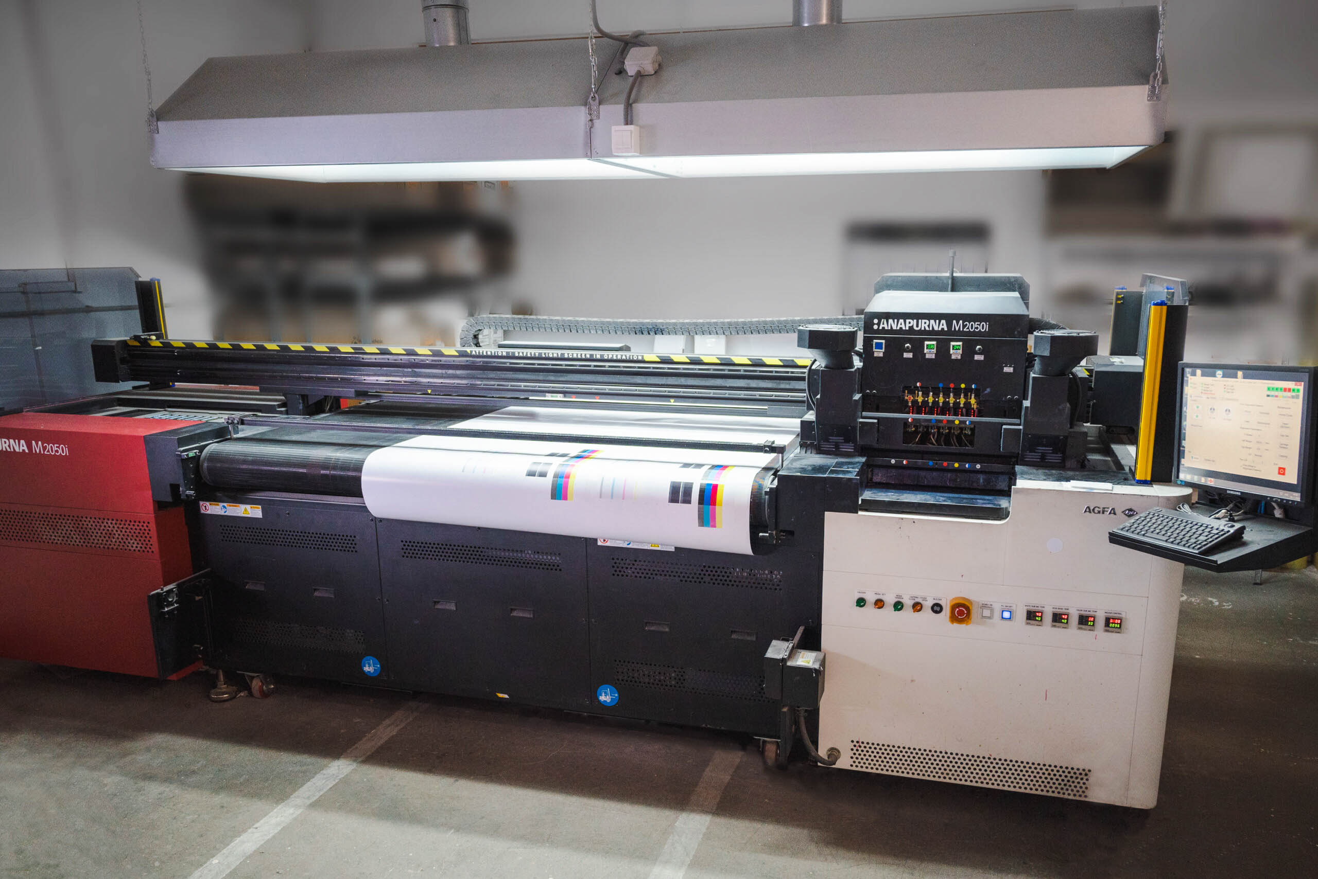 Gebruikt Agfa Anapurna M2050i - UV Hybride CMYK WW - 2014