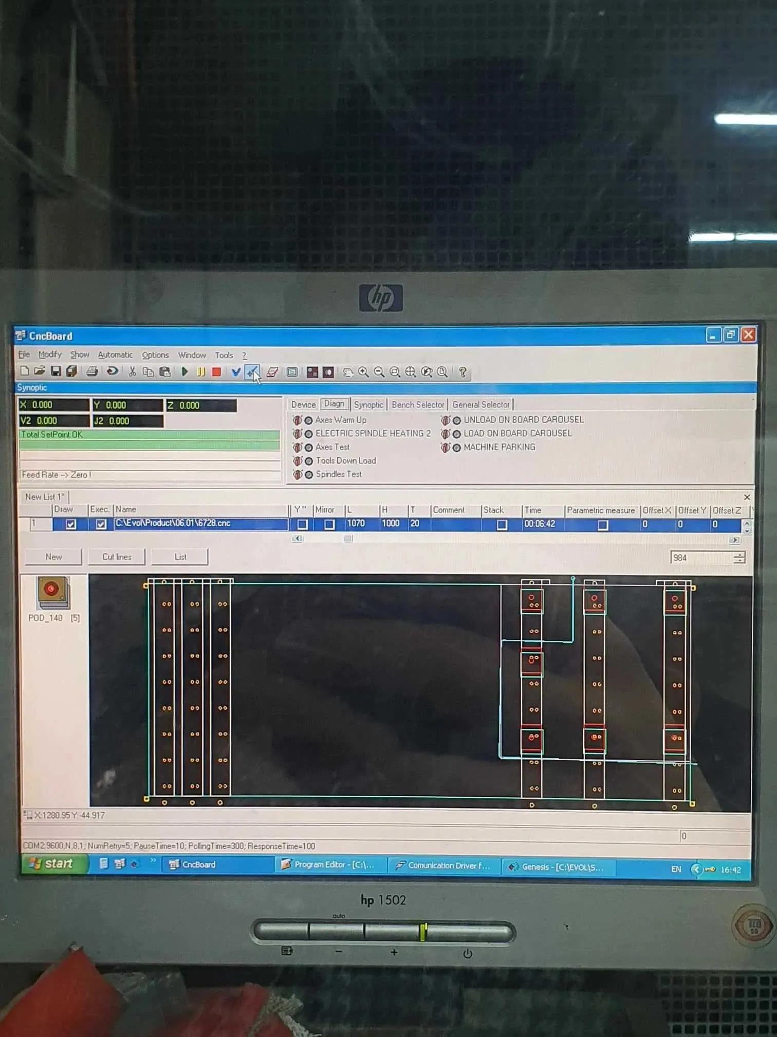 Gebruikt Format 4 Profit 4.S I CNC Bewerking Centrum
