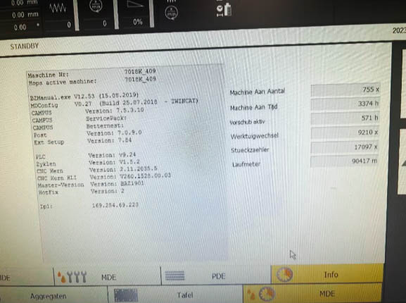 Gebruikt Holzher Pro-Master 7018 I CNC Bewerking Centrum I 2020