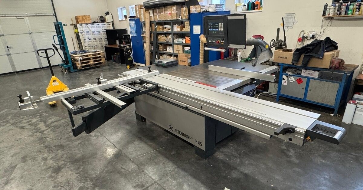 Used Altendorf F45 Evo Drive I Sliding Table Saw I 2019