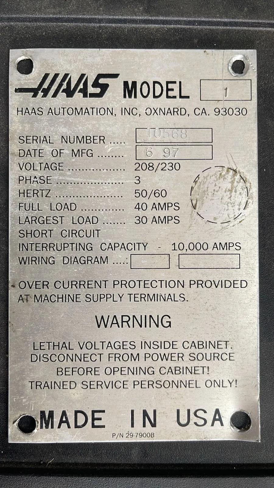 Gebruikt Haas VF1 I Verticale Bewerking Centrum