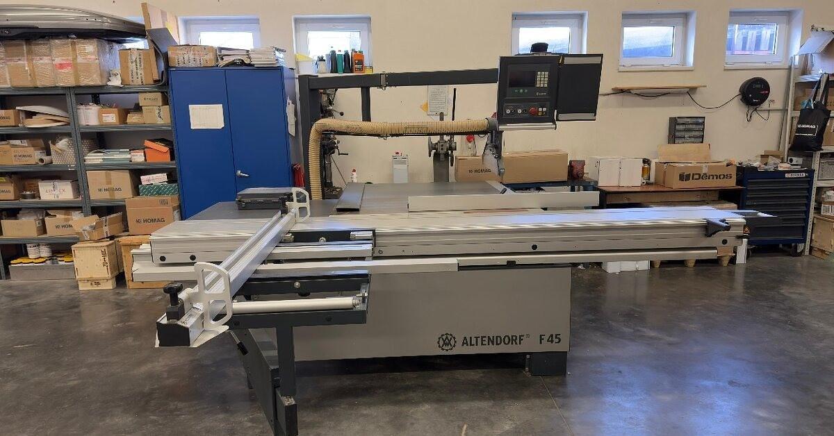 Used Altendorf F45 Evo Drive I Sliding Table Saw I 2019