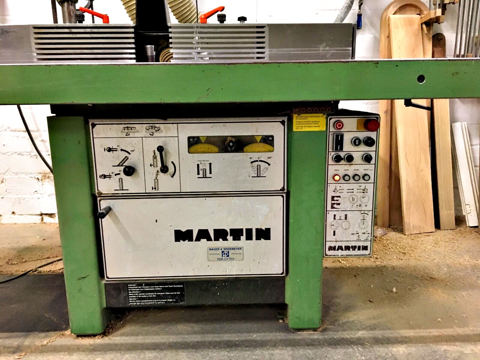 Gebruikt Martin T25 - Houtbewerking - Freesmachine