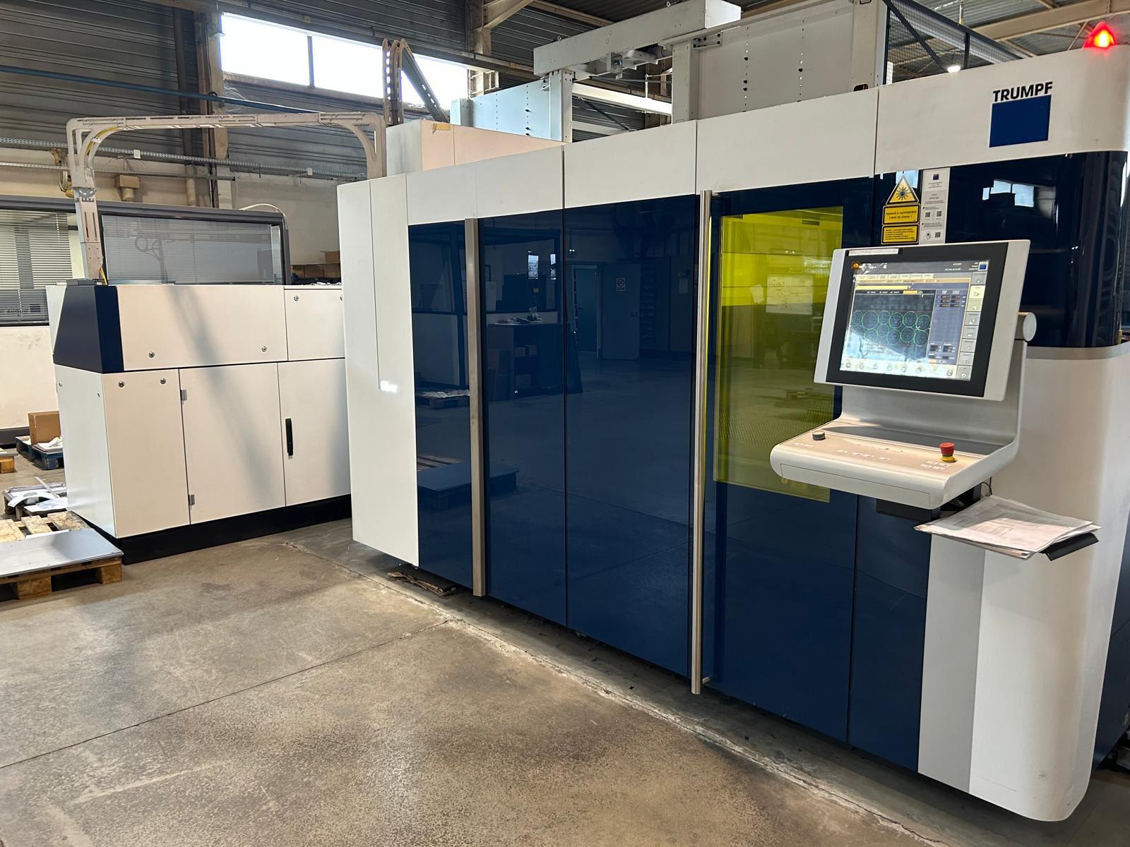 Used Trumpf TruLaser 5040 Fiber L69 I Laser Cutting I 2014