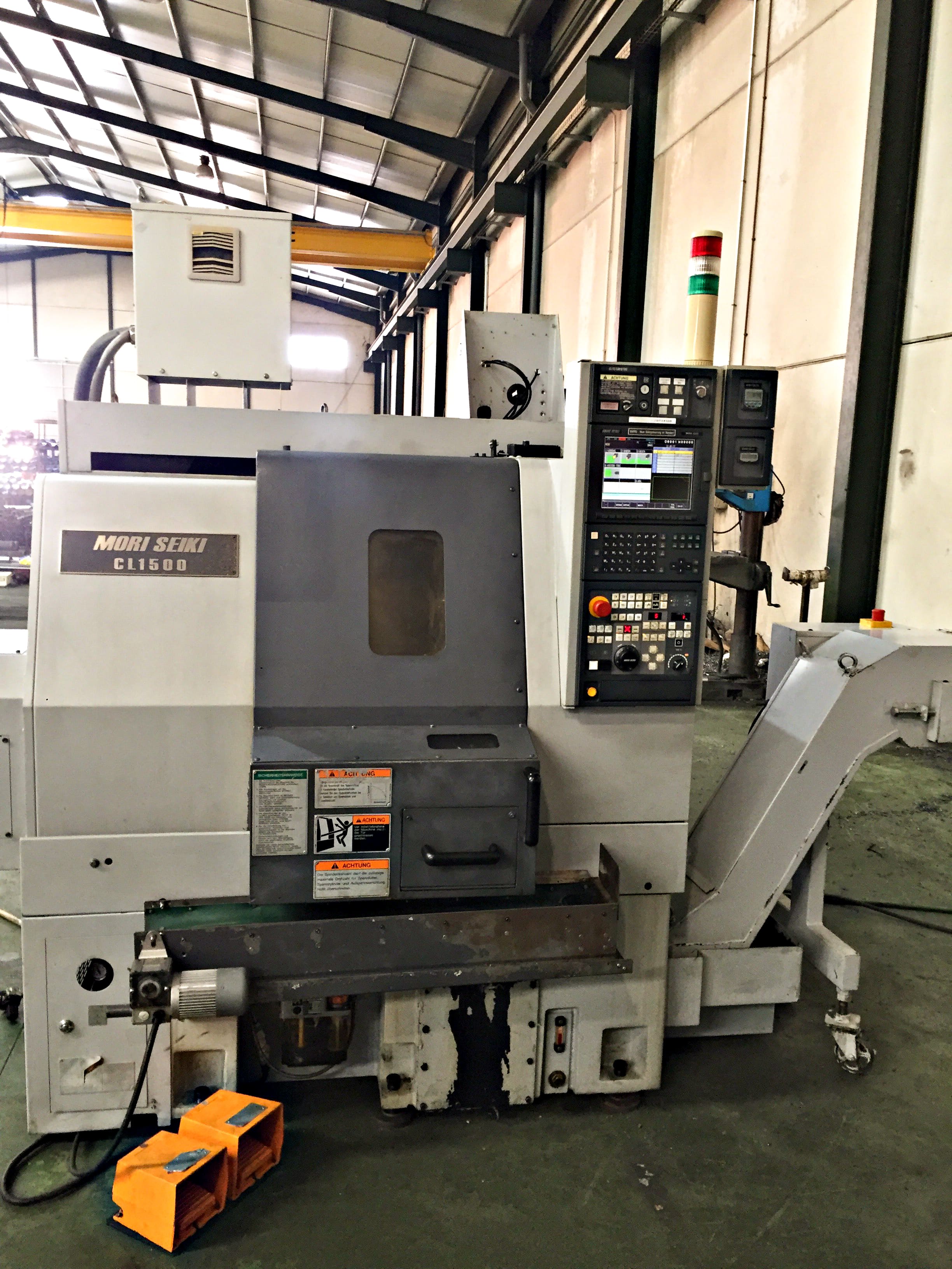 Usado Mori Seiki CL 1500 - Torno CNC - 2003
