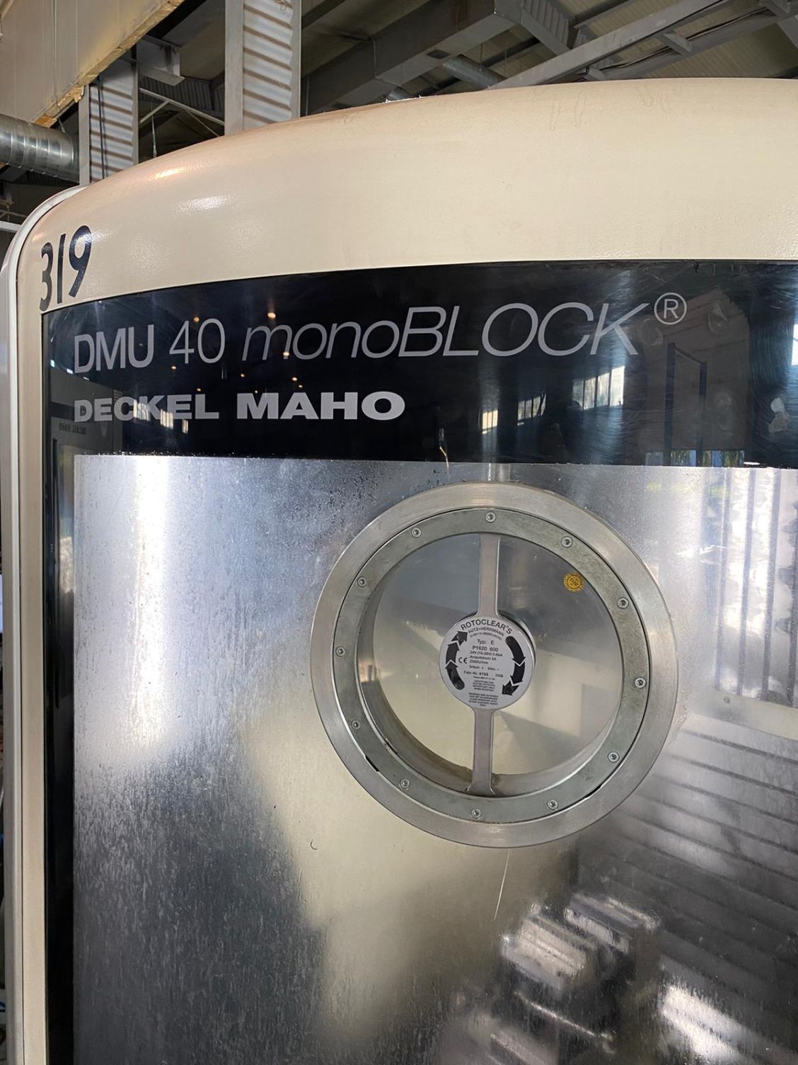 Used Deckel Maho DMU 40 MonoBlock I Vertical Machining Center I 2008