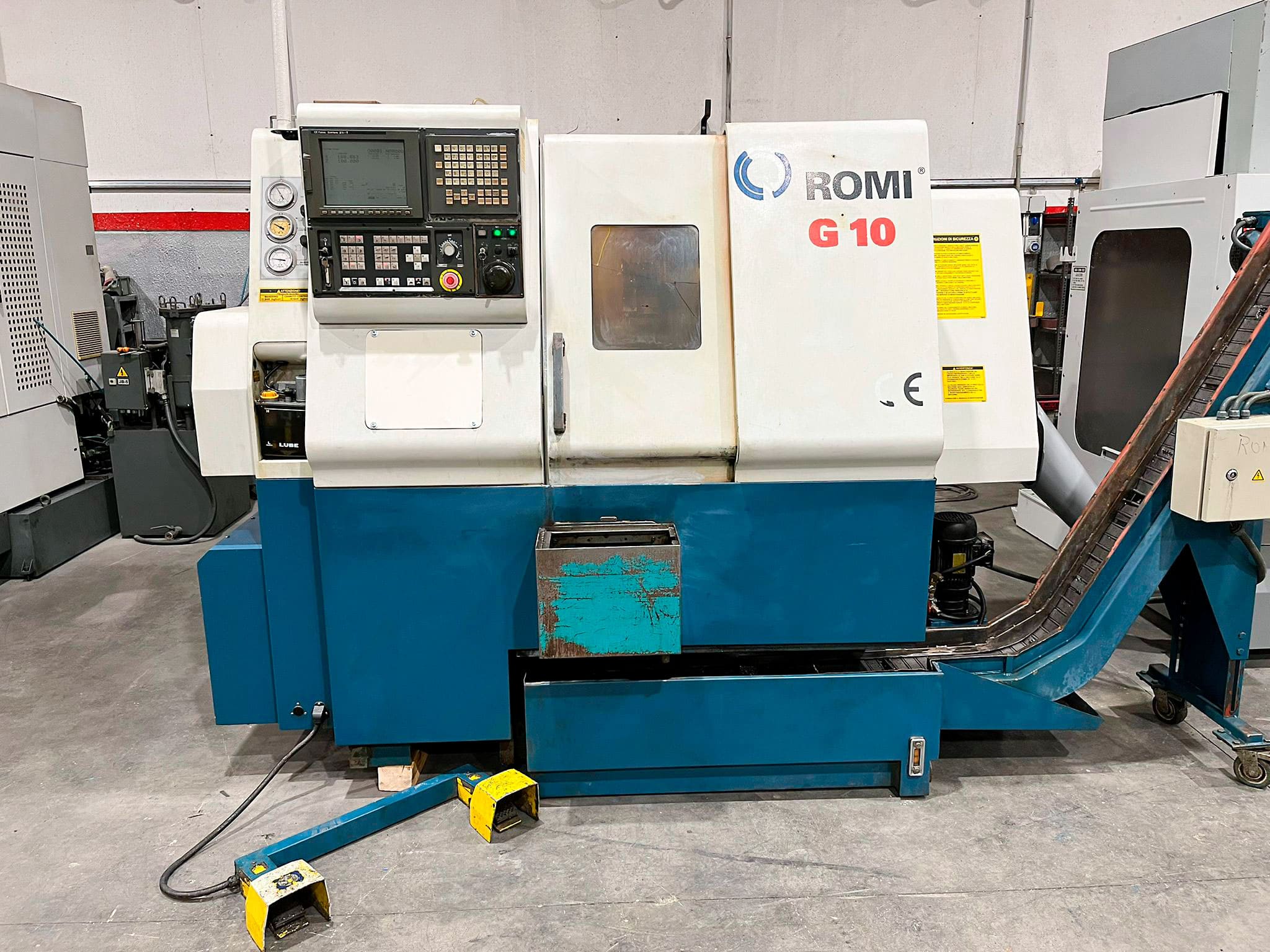 Gebruikt ROMI G10 - CNC Draaibank - 2000