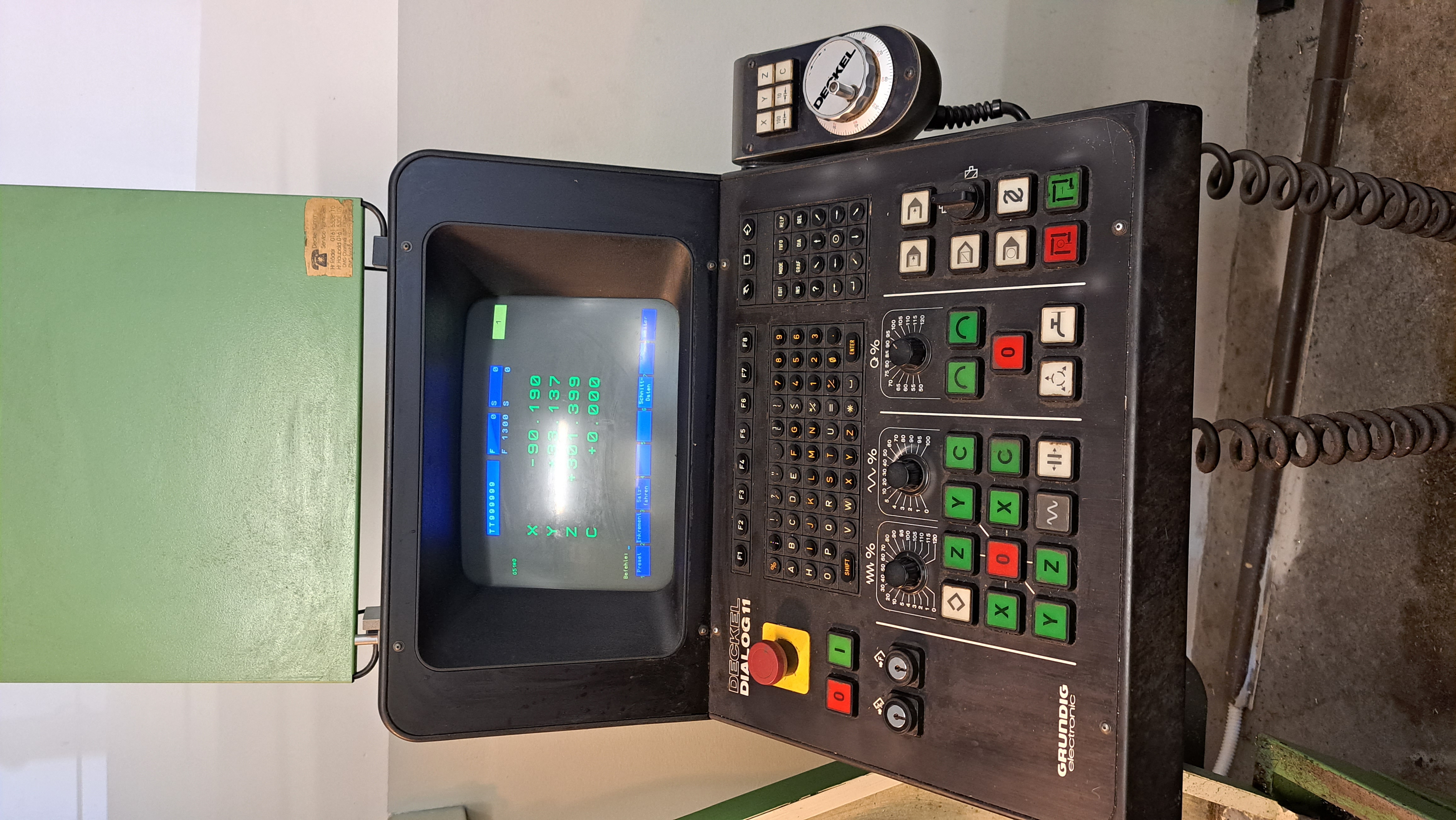 Used Deckel FP4 CCT I Vertical Machining Center