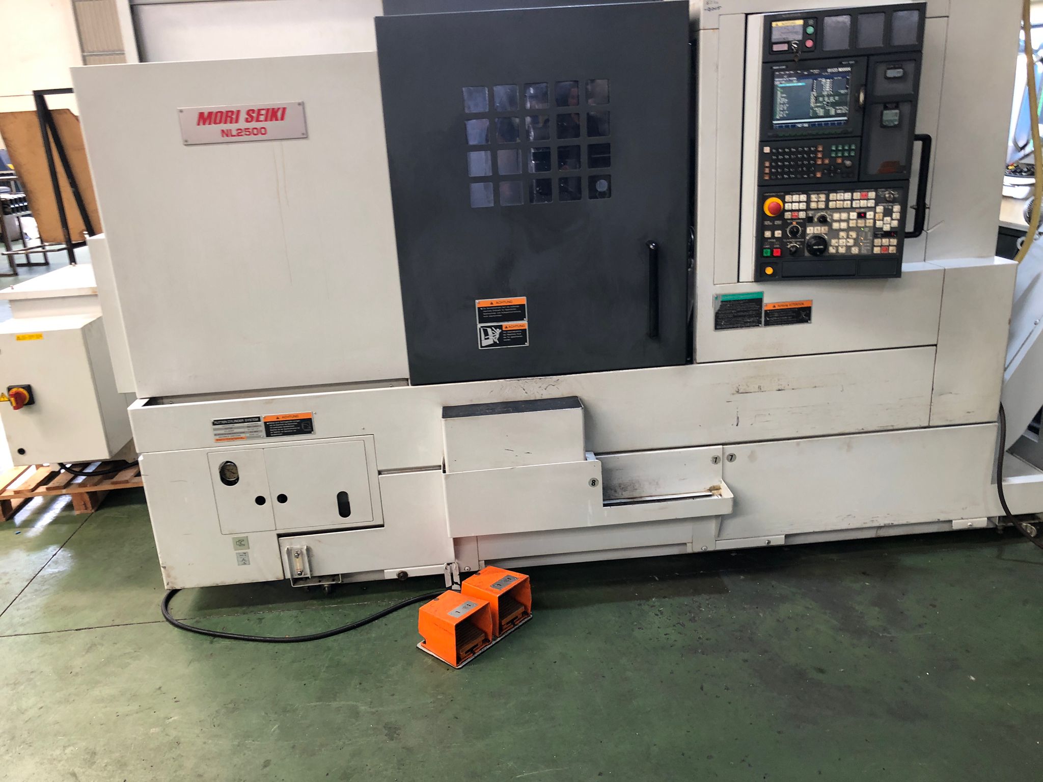 Used Mori Seiki NL 2500 SMC I CNC Lathe I 2008