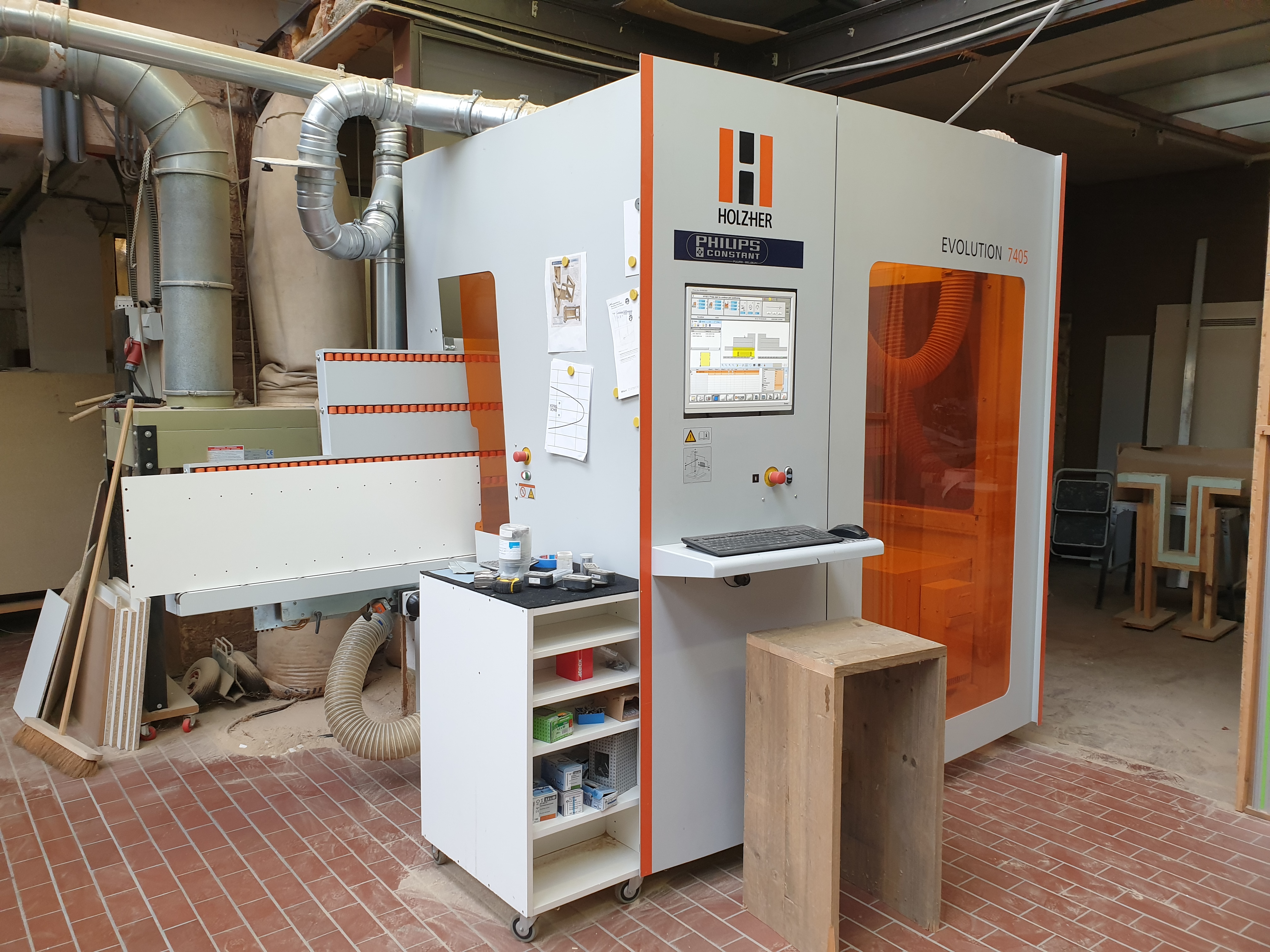 Usado Holzher Evolution 7405 - Centro de mecanizado CNC - 2015