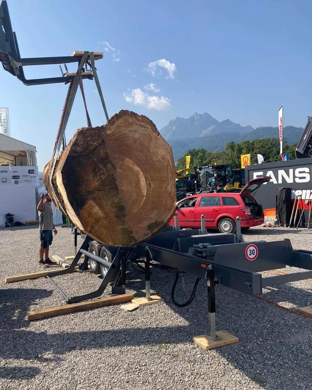 Usado Aserradero móvil Trak-Met TTP-600 I 2023