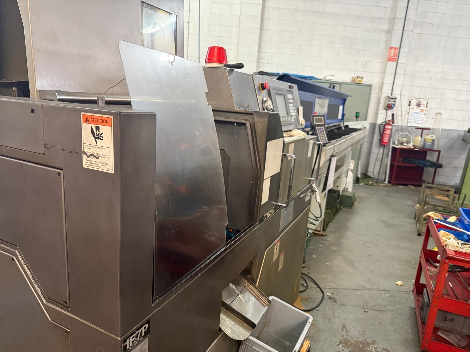 Used Citizen K 1216 VII I CNC Lathe I 2005