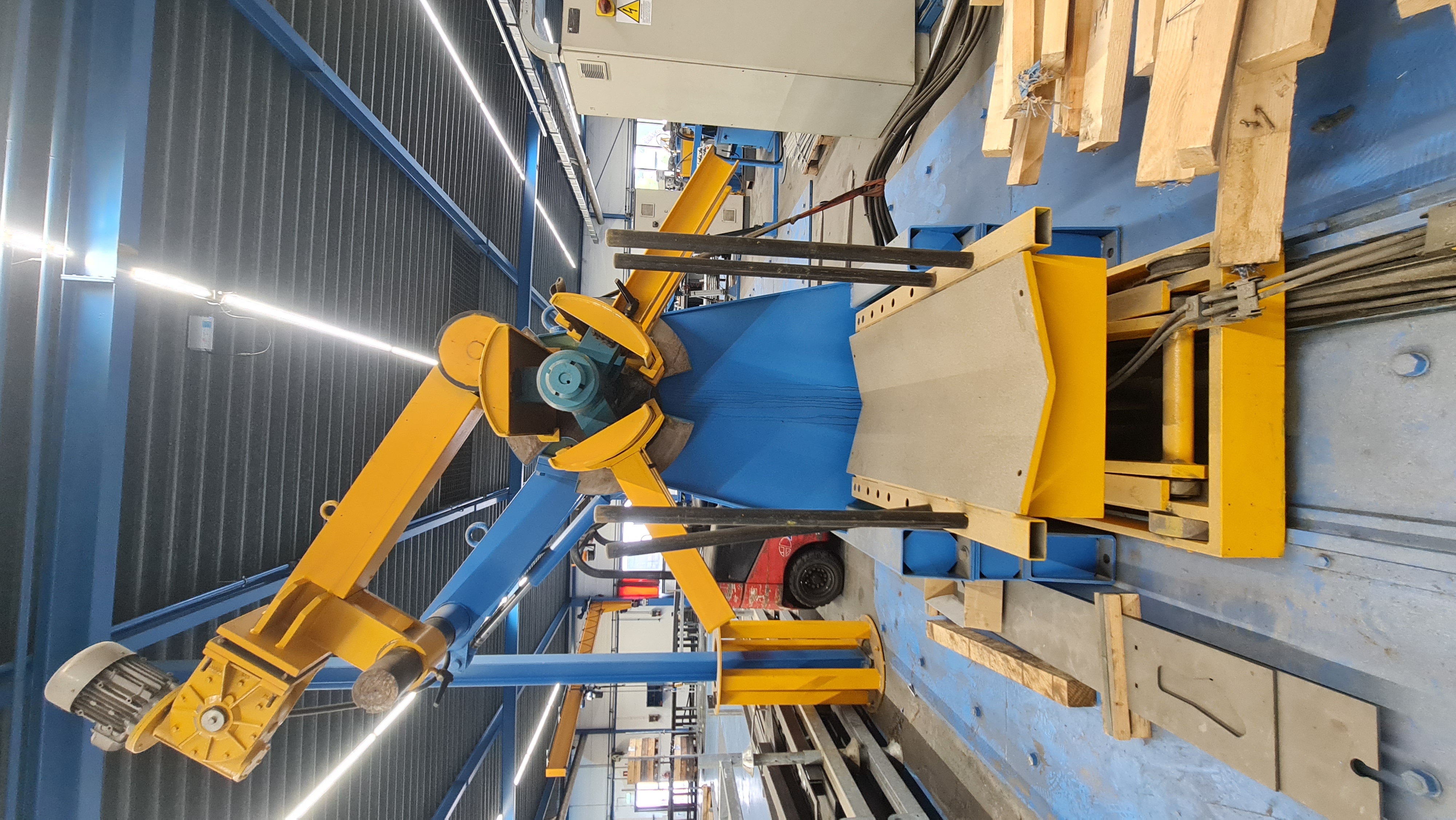 Gebruikt Tecnopromec Alfa C Media I Decoiler Line I 2003