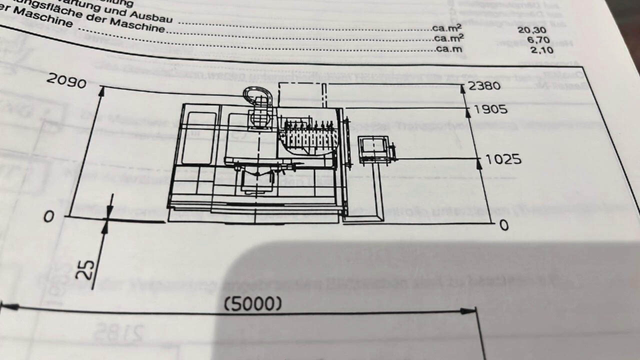 Used Maho MH 800 E - CNC Milling - 1993