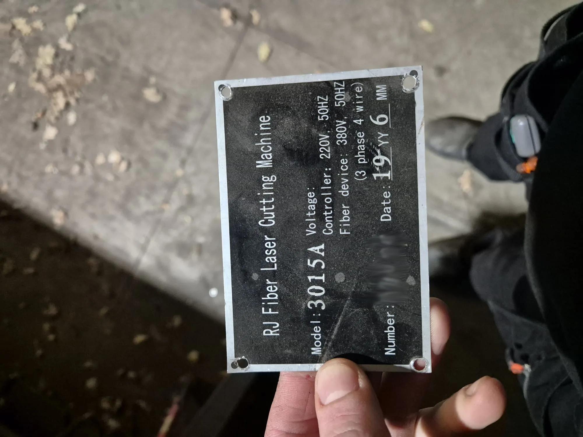 Gebruikt RJ Fiber Laser 3015A I Laser Cutting