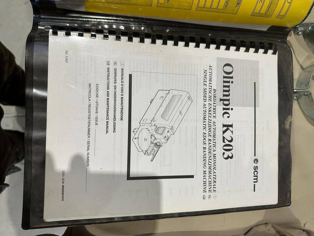 Used SCM Olimpic K360 I Edgebanding I 2016