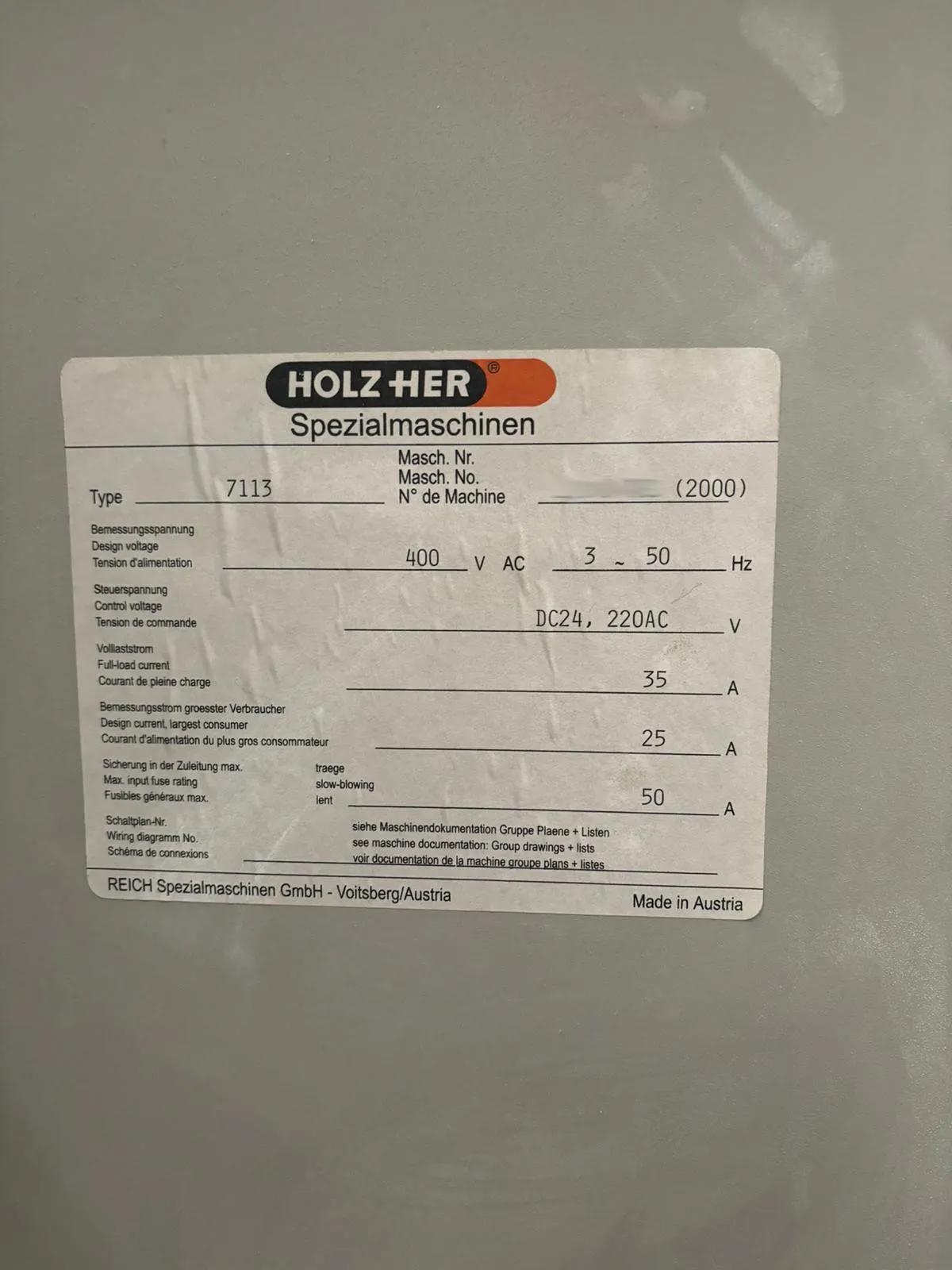 Gebruikt Holzher Pro-Master 7123 I CNC Bewerking Centrum