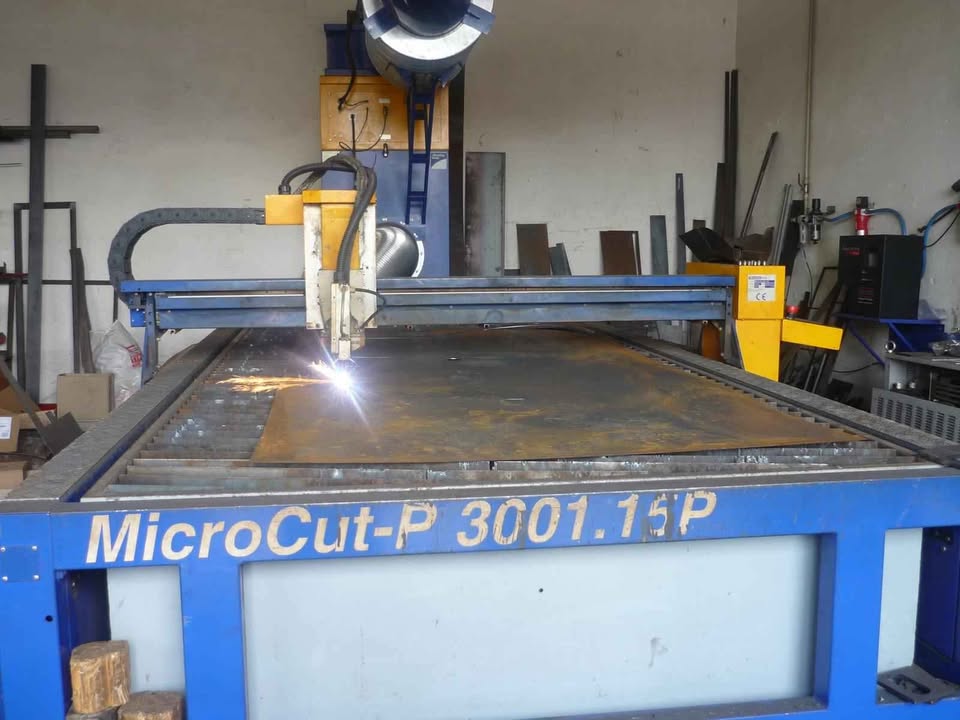 Used MicroStep MicroCut-P 3001.15P I Plasma Cutting I 2005