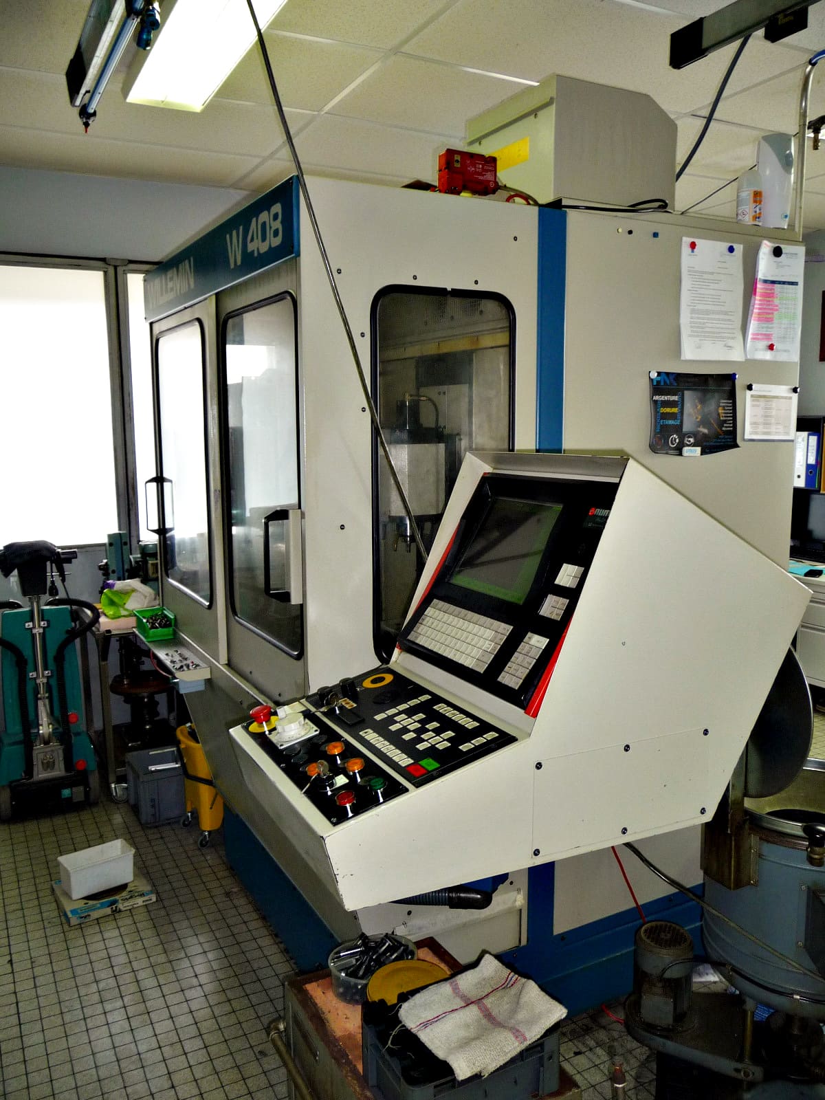 Gebruikt Willemin macodel W408 - Verticaal bewerkingscentrum - 1995