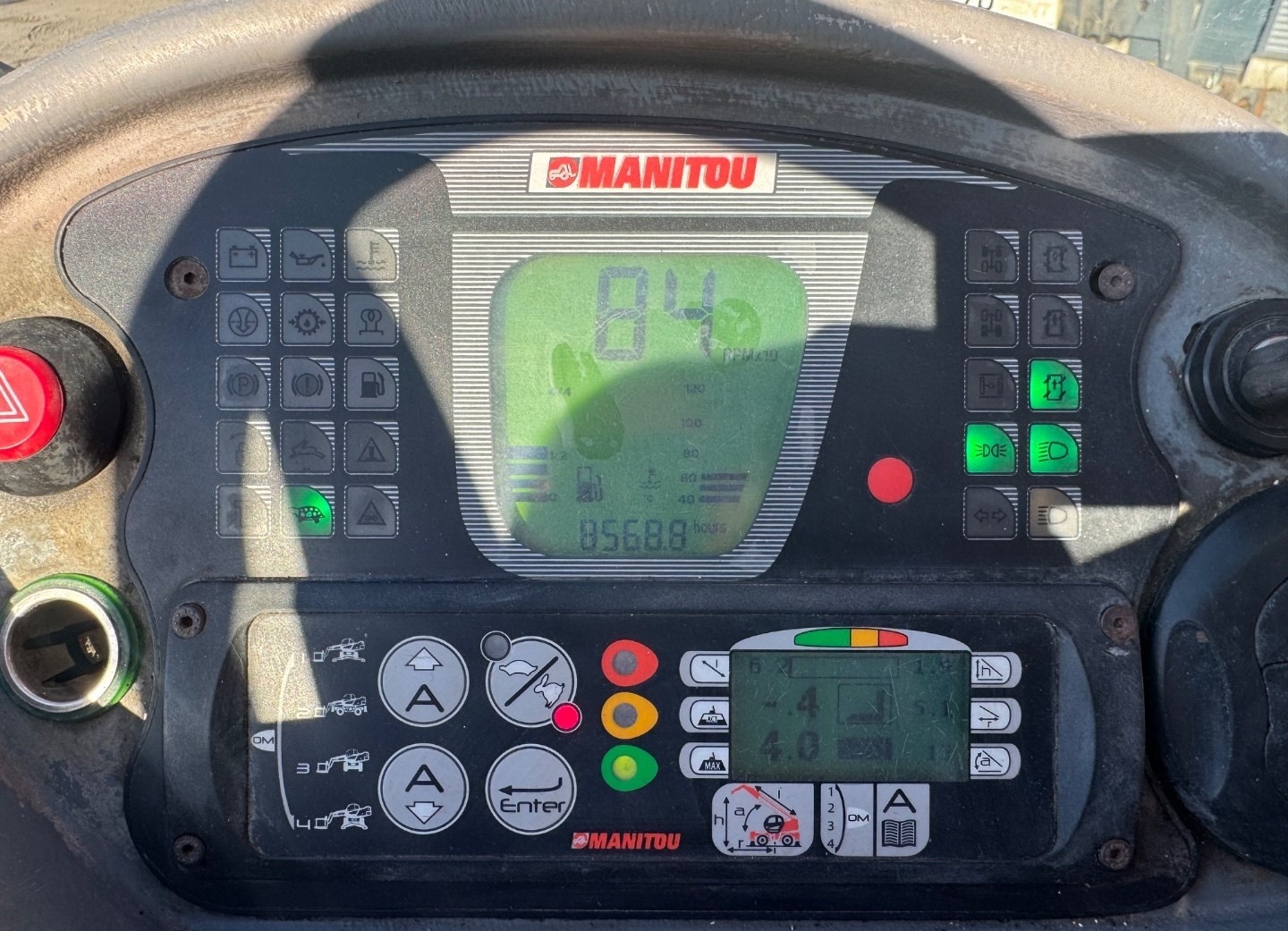 Used Manitou MRT 2150 I Rotating Telehandler I 2011