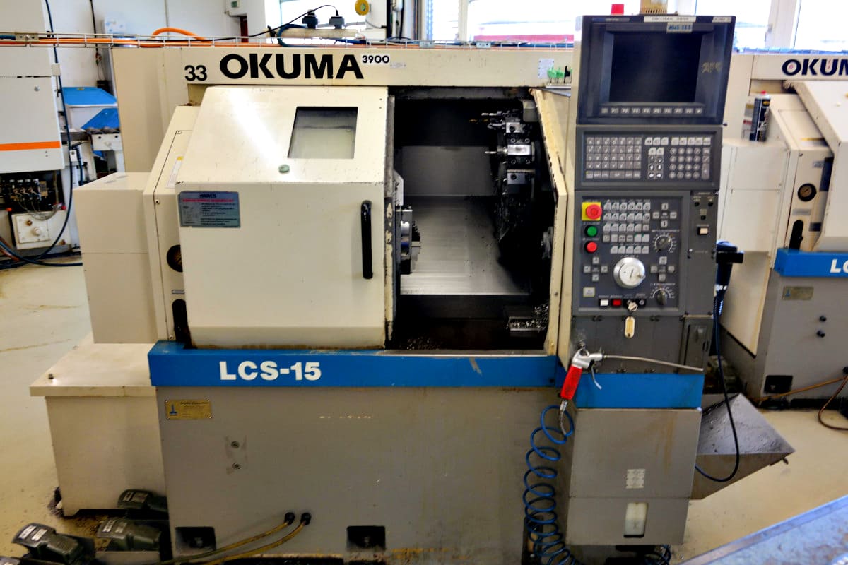 Used Okuma LCS 15 - CNC Lathe - 2002