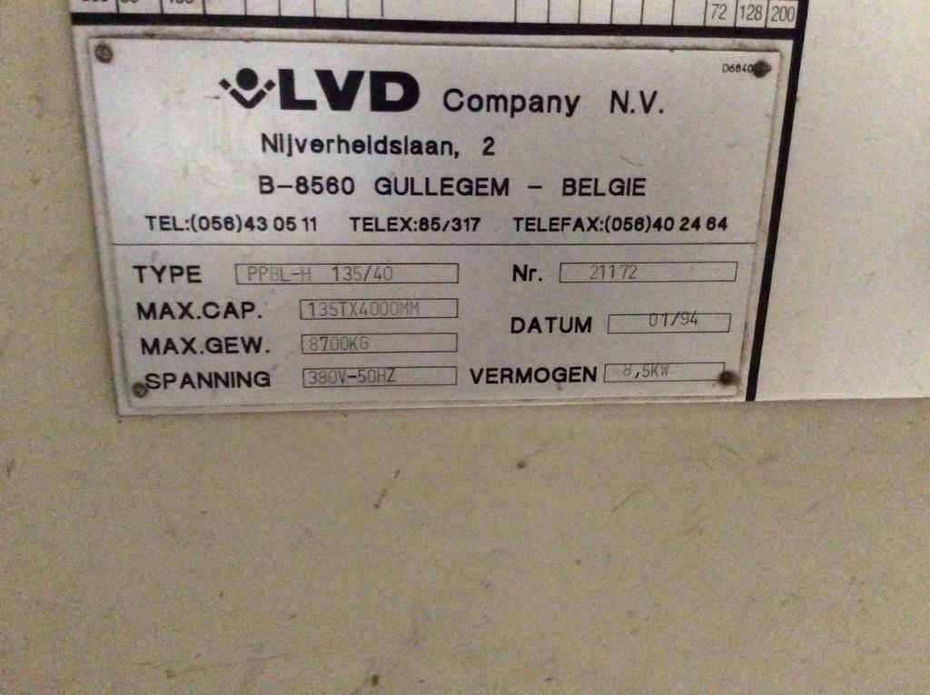 Gebruikt LVD PPBL-H 135/40
