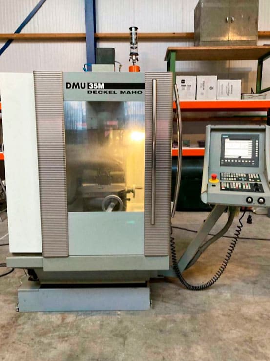 Gebruikt Deckel Maho DMU35-M - Verticaal bewerkingscentrum - 2001