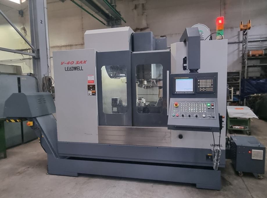 Used Leadwell V-40 5AX I Vertical Machining Center I 2011